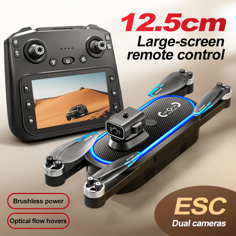 2025 S186 Drone Professional 4 - огляд і ціна Drone Gimbal Brushless
