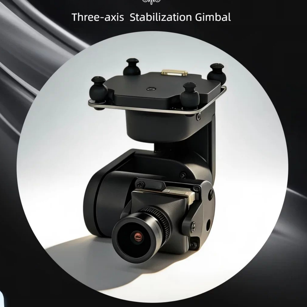 NCZOBOE 3-Axis Gimbal FPV Raci - огляд і ціна Drone Gimbal 3 Axis