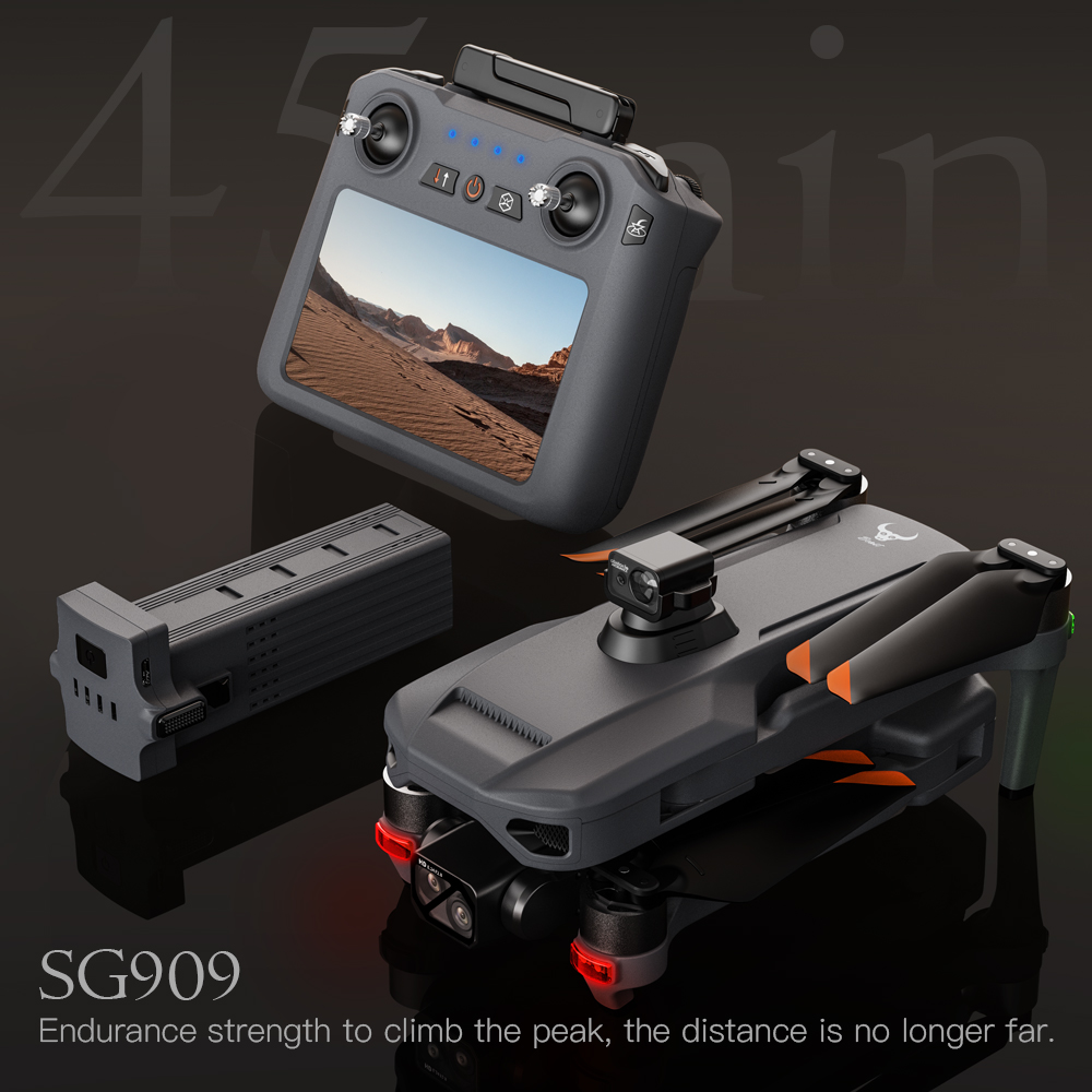 Teeggi SG909 MAX GPS Drone Wit - огляд і ціна Drone Gimbal 3 Axis