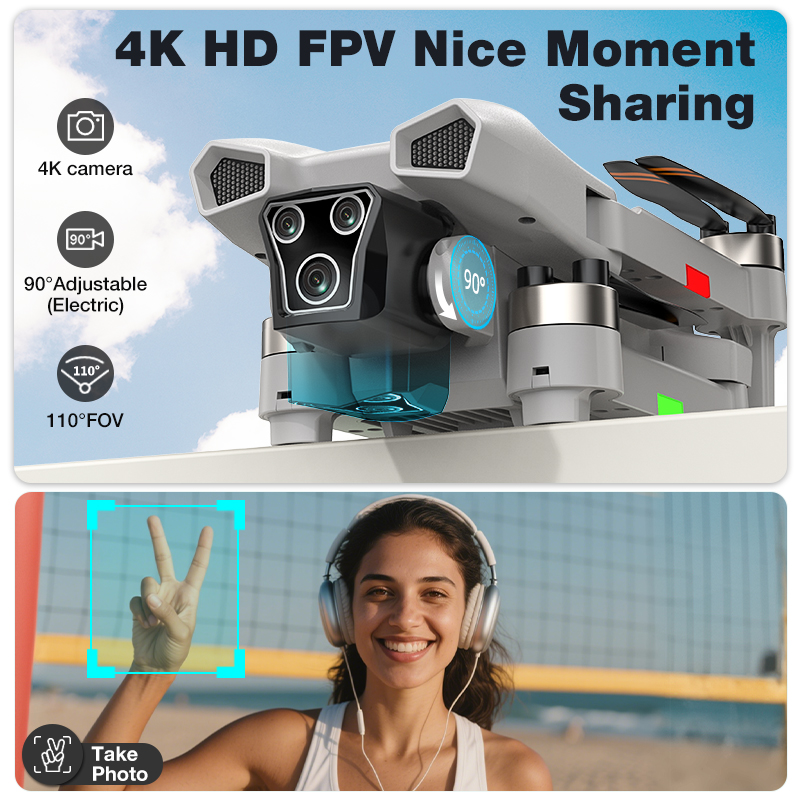NEW Hot L017 Pro Drone Brushle - огляд і ціна Drone Gimbal Mount